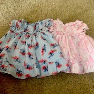 A set of two baby girl dresses from Janie and Jack